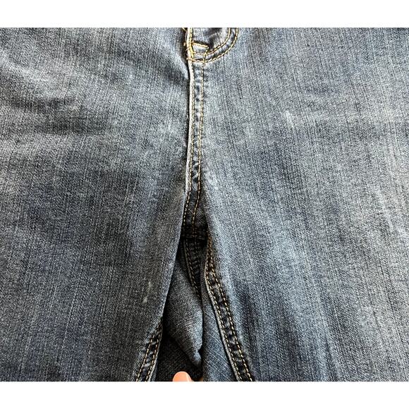 Avenue Denim Ankle Skinny Jeans Women Size 26A Blue High Rise Slimming Control - Picture 9 of 12